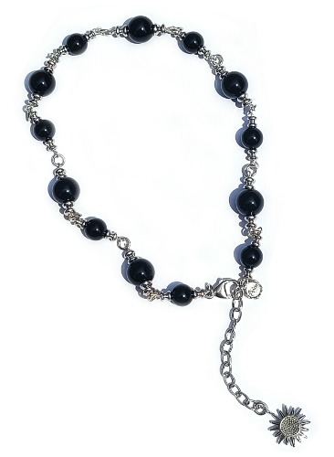 SOL &amp; ONYX NECKLACE